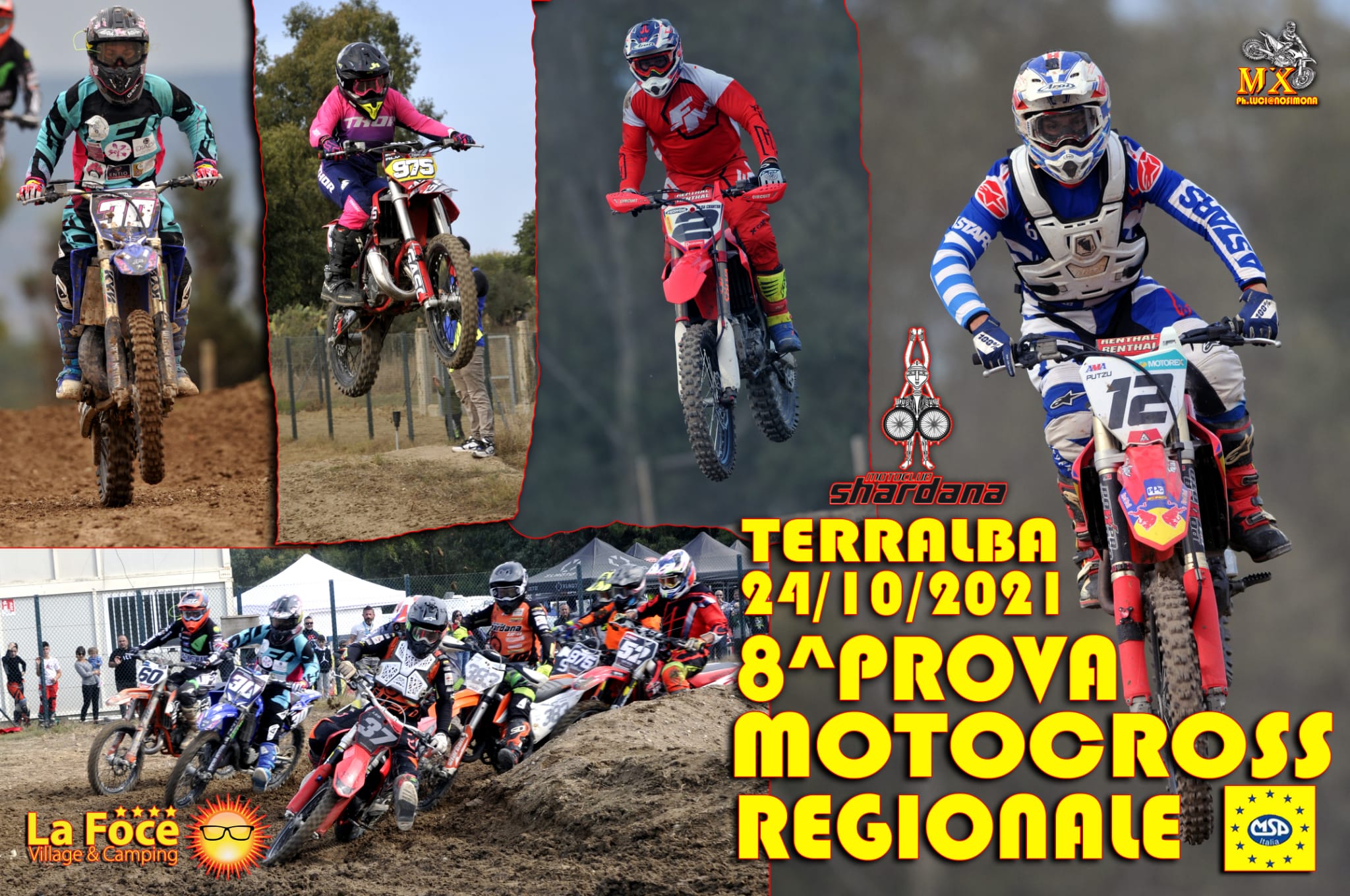  Recensione e classifiche 8^ Prova Motocross MSP " Terralba"