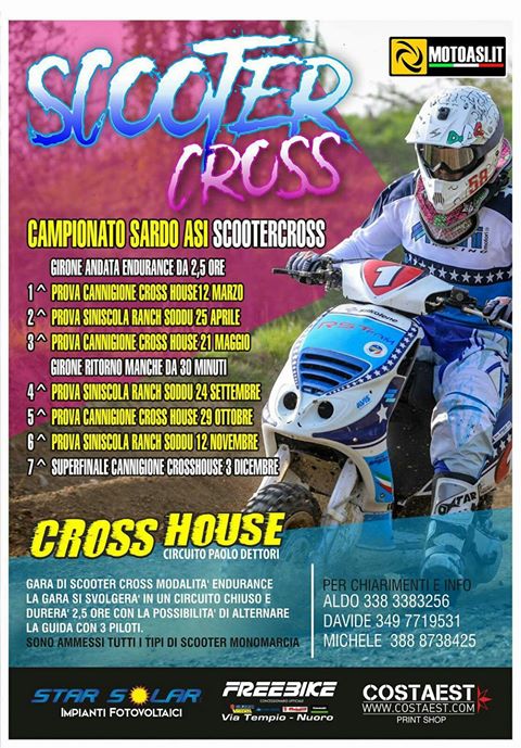 2^ PROVA DI CAMPIONATO SCOOTERCROSS ASI SINISCOLA 2^ PROVA DI CAMPIONATO SCOOTERCROSS ASI SINISCOLA