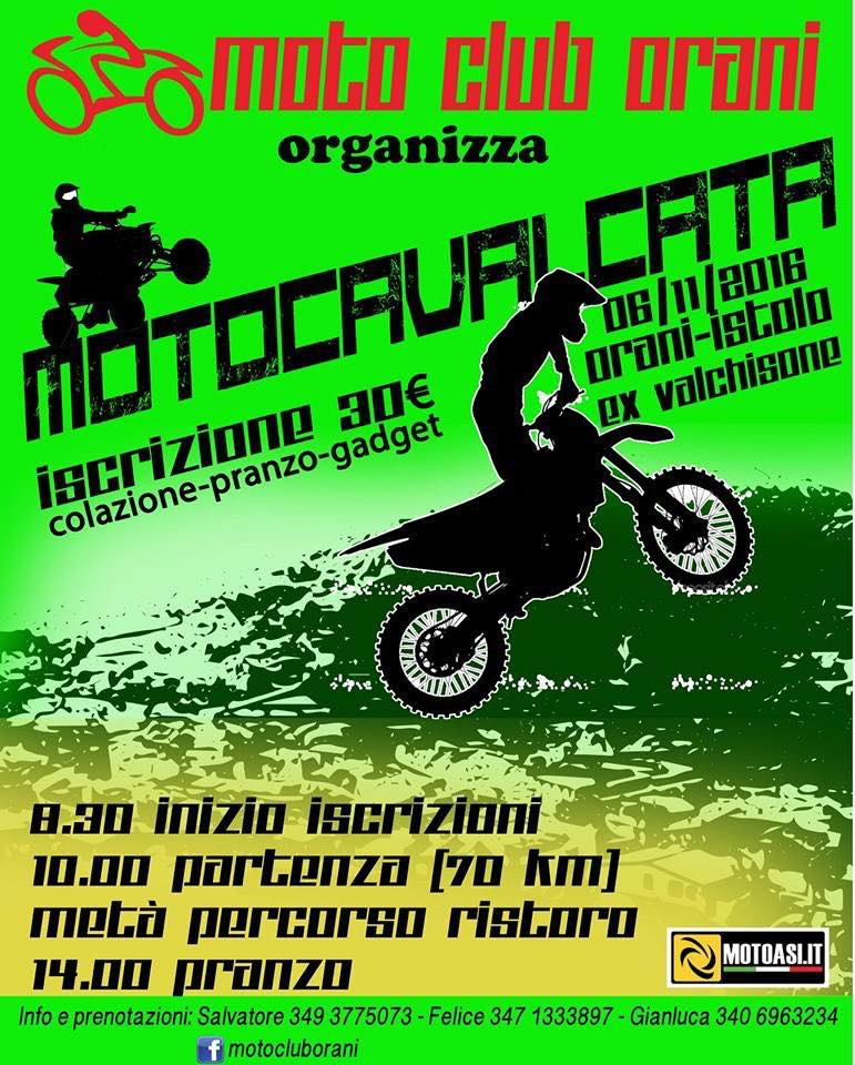 Manifesto motocavalcata Orani, enduro in Sardegna Manifesto motocavalcata Orani, enduro in Sardegna